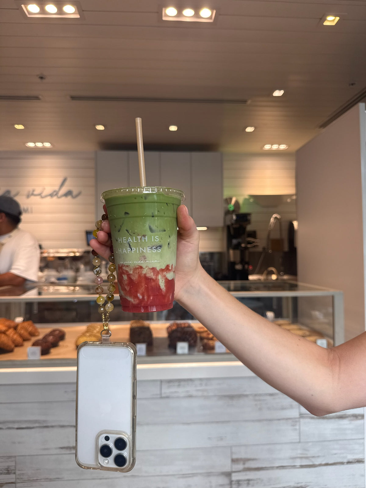 Strawberry Matcha
